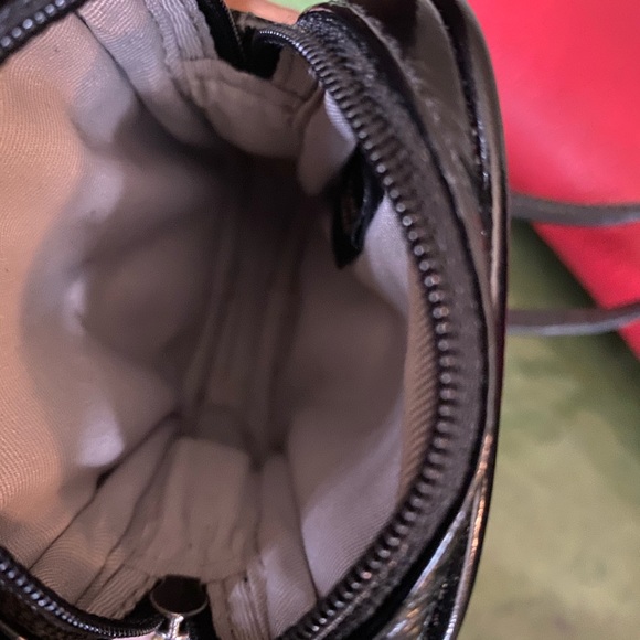 COACH Patent LEATHER Vntg Wristlet OL-SCHOOL CHIC $ firm - Picture 6 of 6